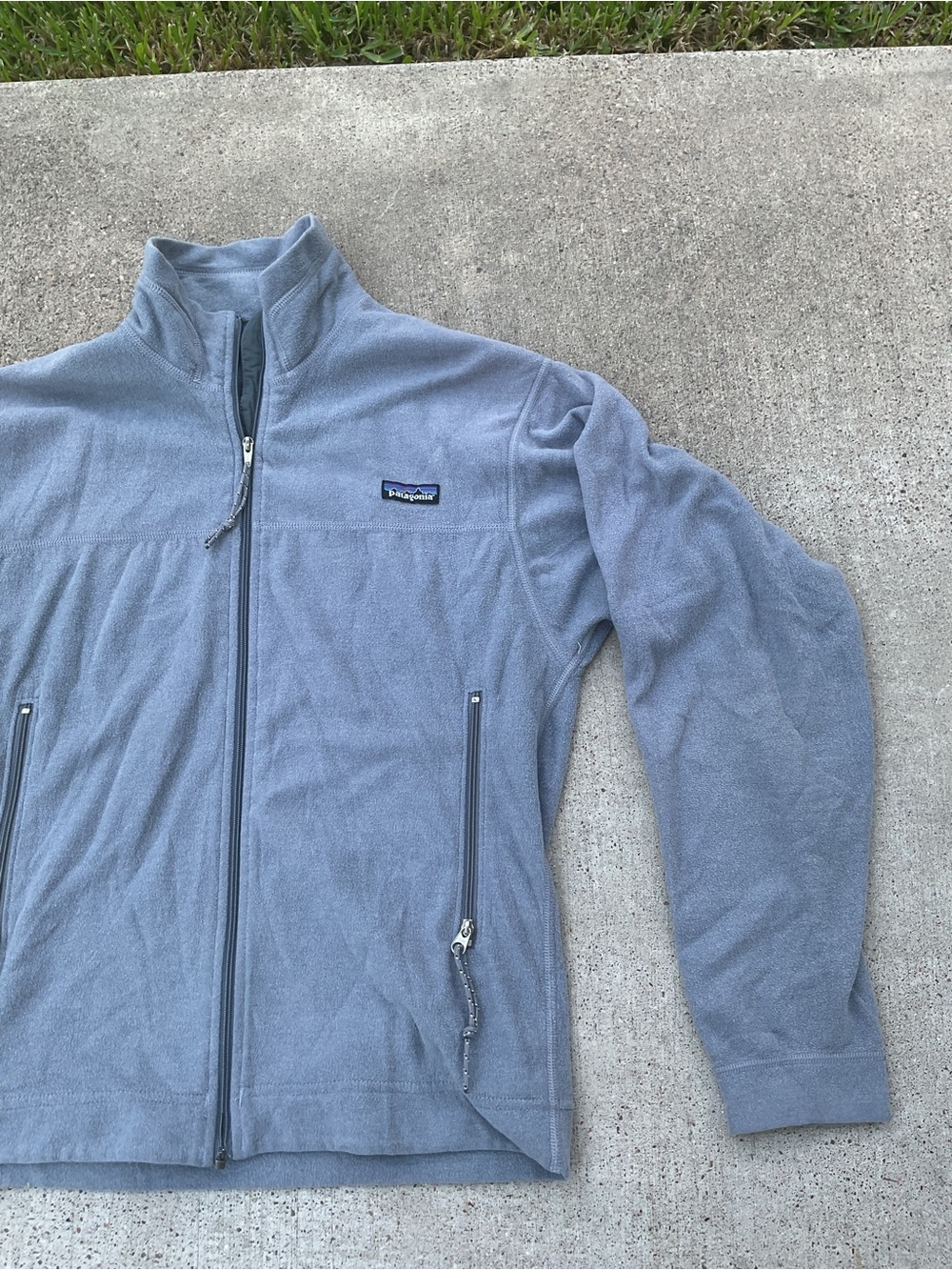 Patagonia Synchilla Fleece Jacket Gray Full Zip Men’s Medium